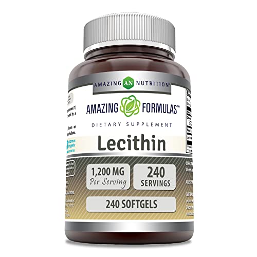suplemento de lecitina en softgels