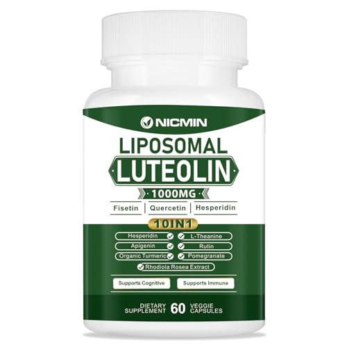 Suplemento de luteolina liposomal potente