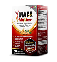 Suplemento de maca peruana para energía
