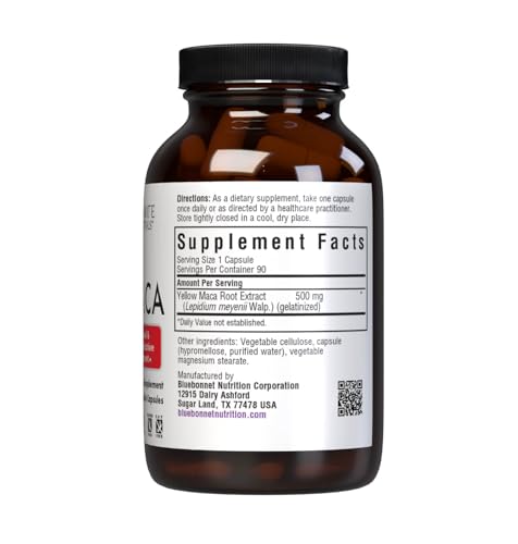 Suplemento de maca sin gluten