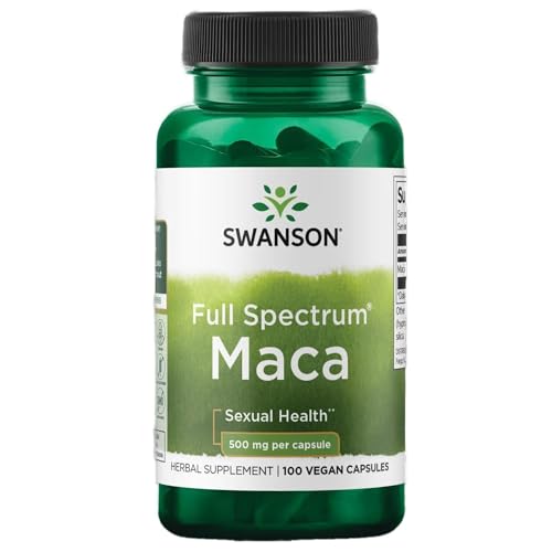suplemento de maca Swanson 500 mg