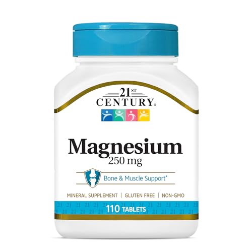 suplemento de magnesio 250 mg