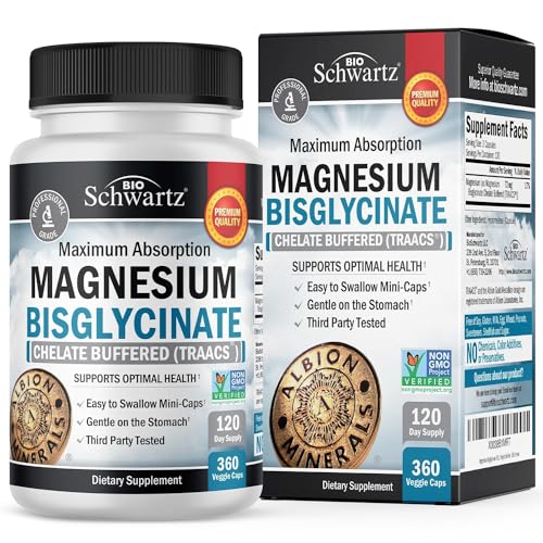 suplemento de magnesio bisglicinato