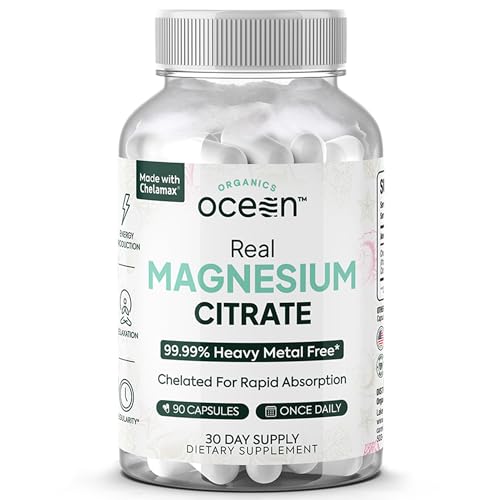 suplemento de magnesio citrato orgánico