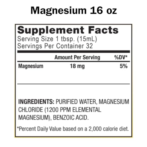 suplemento de magnesio en botella