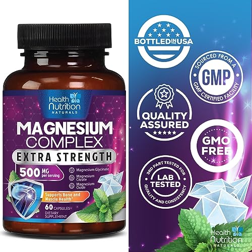 Suplemento de magnesio libre de gluten