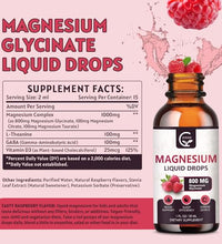 Suplemento de magnesio líquido 1000mg