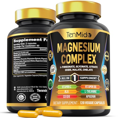 Suplemento de magnesio para energía