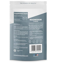 Suplemento de magnesio para energía