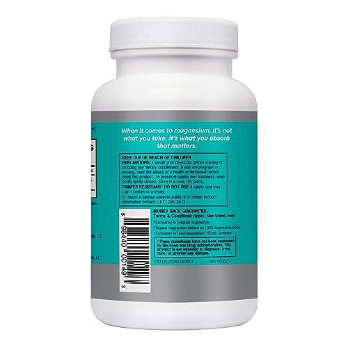 Suplemento de magnesio sin gluten Qunol
