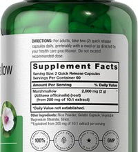 suplemento de malvavisco sin gluten