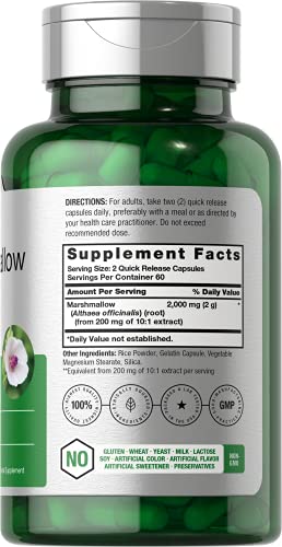 suplemento de malvavisco sin gluten