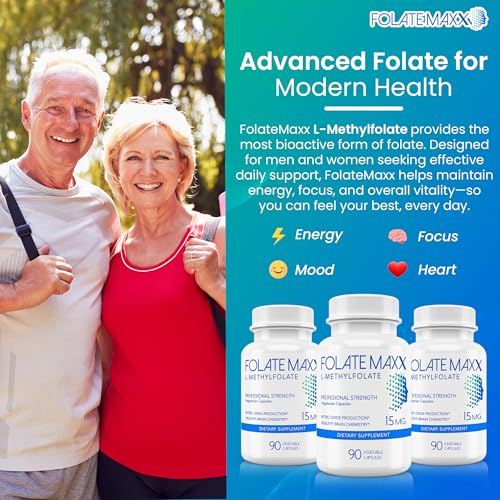Suplemento de Methyl Folate para energía