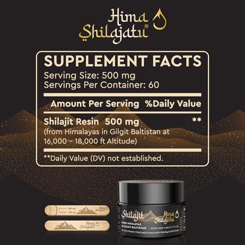 Suplemento de minerales esenciales Hima Shilajatu
