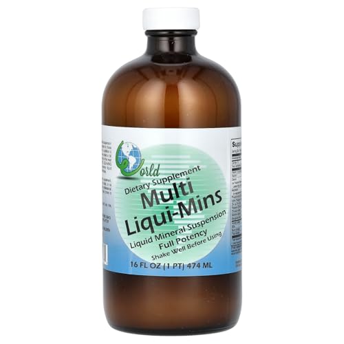 suplemento de minerales líquidos WORLD ORGANIC