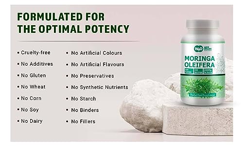 suplemento de moringa orgánica