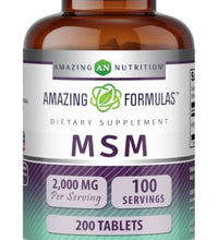 Suplemento de MSM para articulaciones