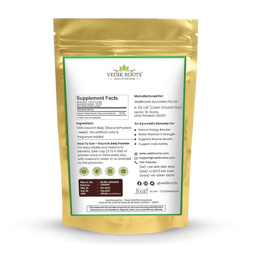Suplemento de Mucuna Pruriens
