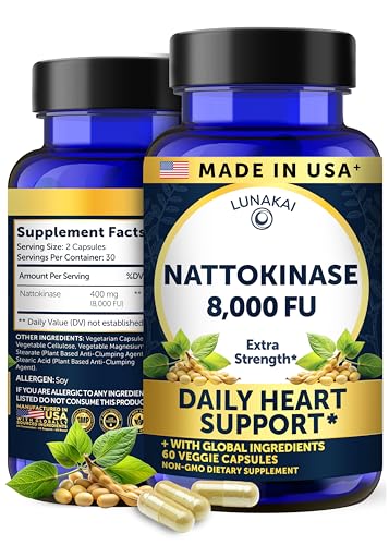 Suplemento de nattokinasa para el corazón