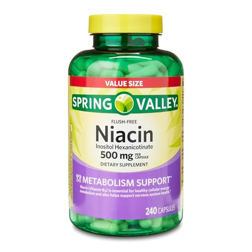 Suplemento de Niacina sin enrojecimiento