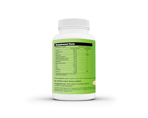 suplemento de omega-3 con luteína