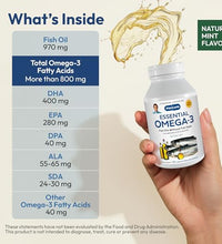 Suplemento de omega-3 sin malestar