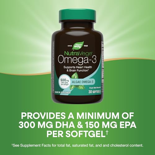 Suplemento de Omega 3 vegano de Nature's Way