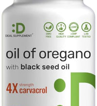 Suplemento de orégano en softgels