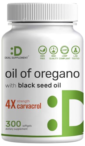 Suplemento de orégano en softgels