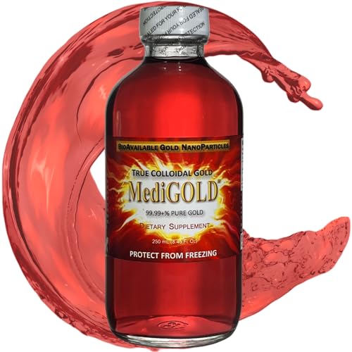 suplemento de oro coloidal puro
