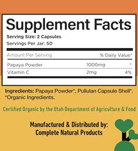 suplemento de papaya para una mejor digestión