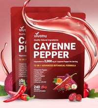 suplemento de pimienta de cayena