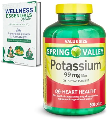 suplemento de potasio para corazón saludable
