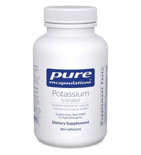 Suplemento de potasio para energía
