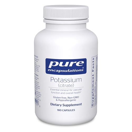 Suplemento de potasio para energía