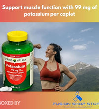 suplemento de potasio para función muscular