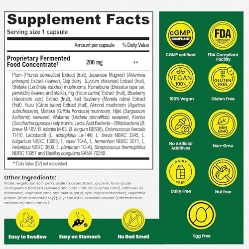 Suplemento de probioticos para bienestar general