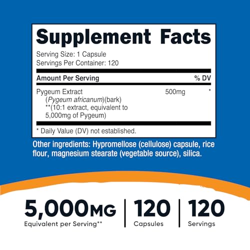 suplemento de pygeum sin gluten