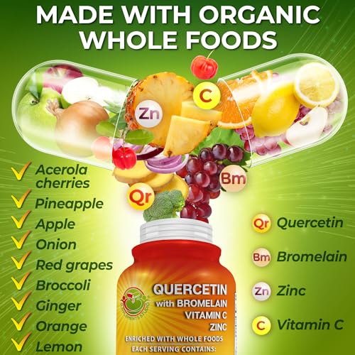 Suplemento de Quercetina 500 mg