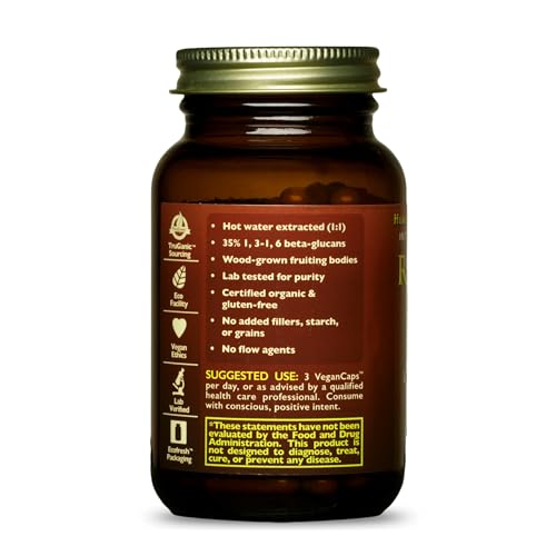 suplemento de reishi para el bienestar