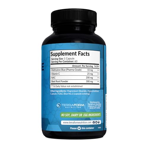 Suplemento de remolacha y Methylene Blue