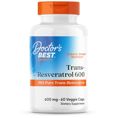 Suplemento de resveratrol 600 mg