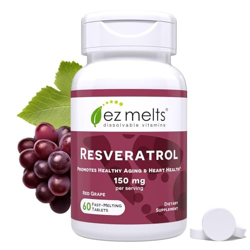 Suplemento de resveratrol disoluble fácil