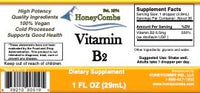 Suplemento de riboflavina alta potencia