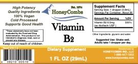 Suplemento de riboflavina alta potencia