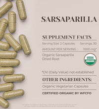 suplemento de sarsaparilla para energía