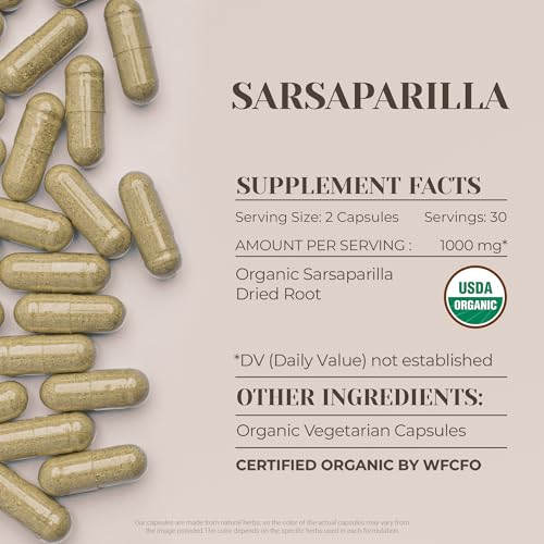 suplemento de sarsaparilla para energía