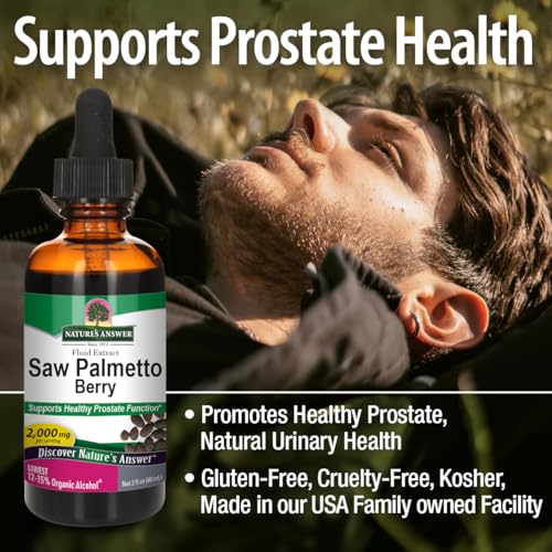 suplemento de saw palmetto de 2 onzas
