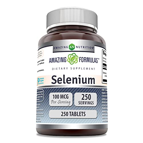 Suplemento de selenio 100 mcg
