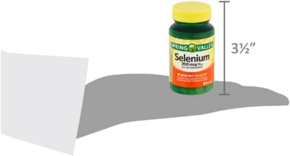 Suplemento de selenio Spring Valley para antioxidantes